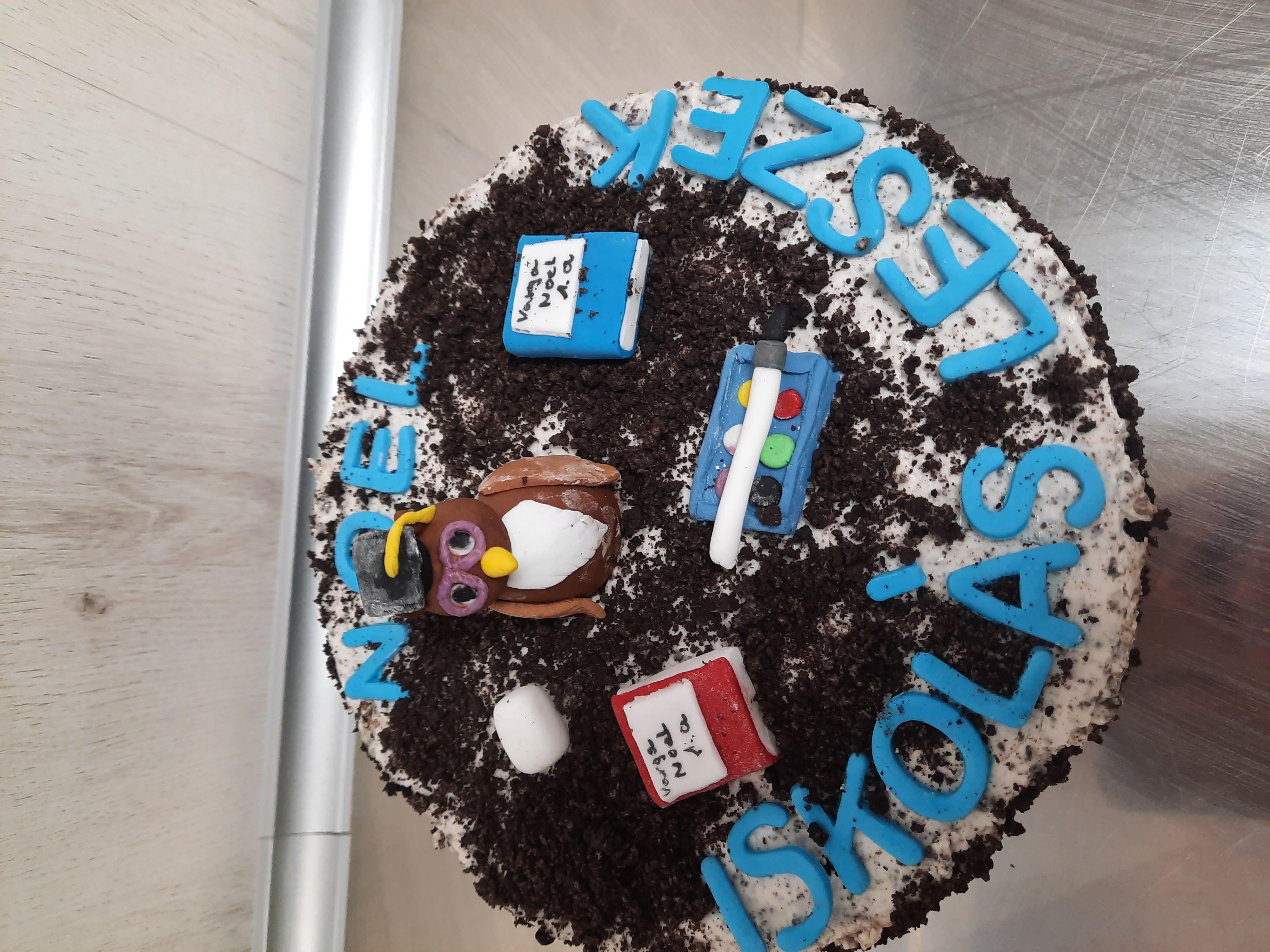 Ballagási Oreo torta