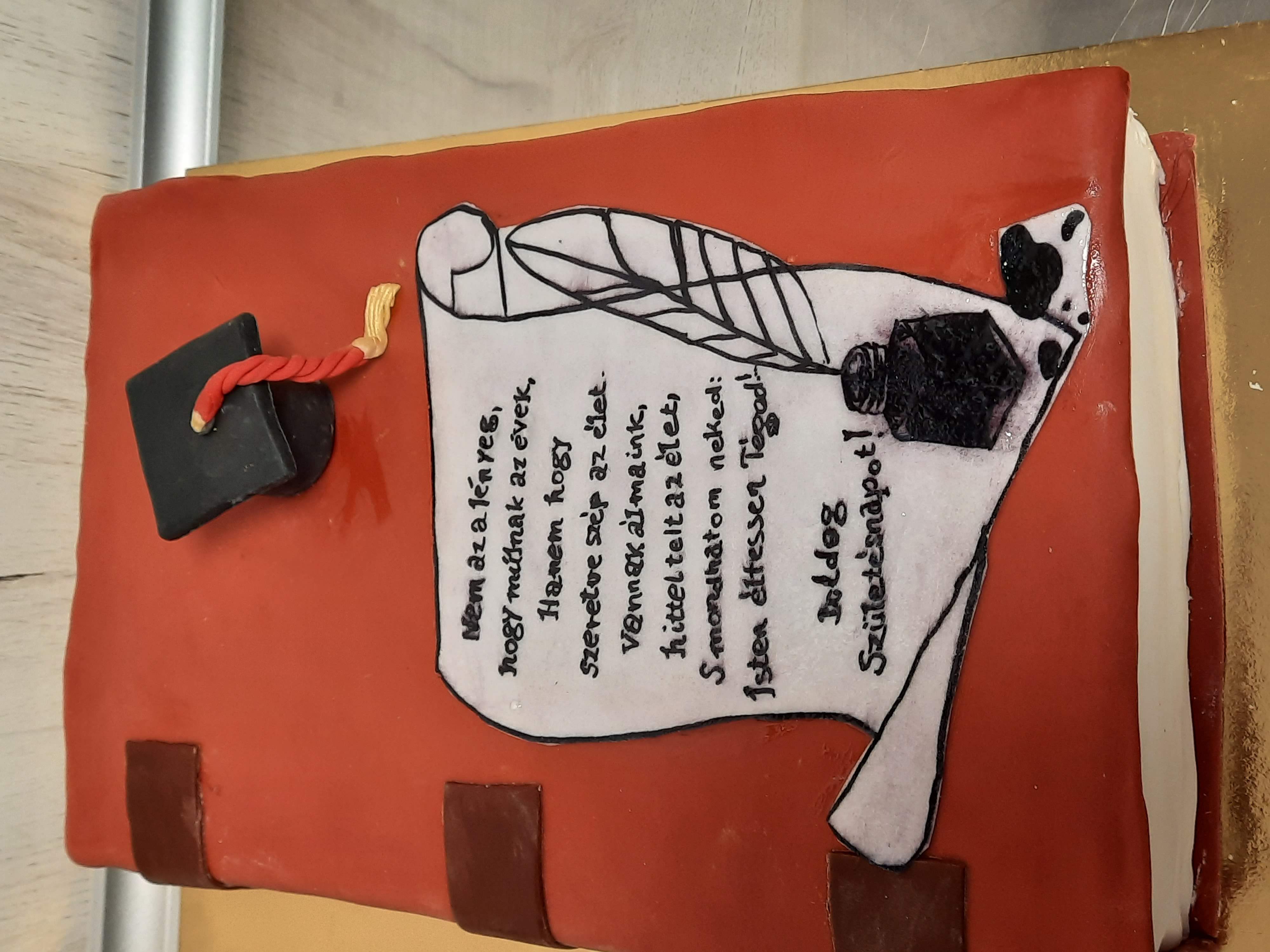 Ballagási torta