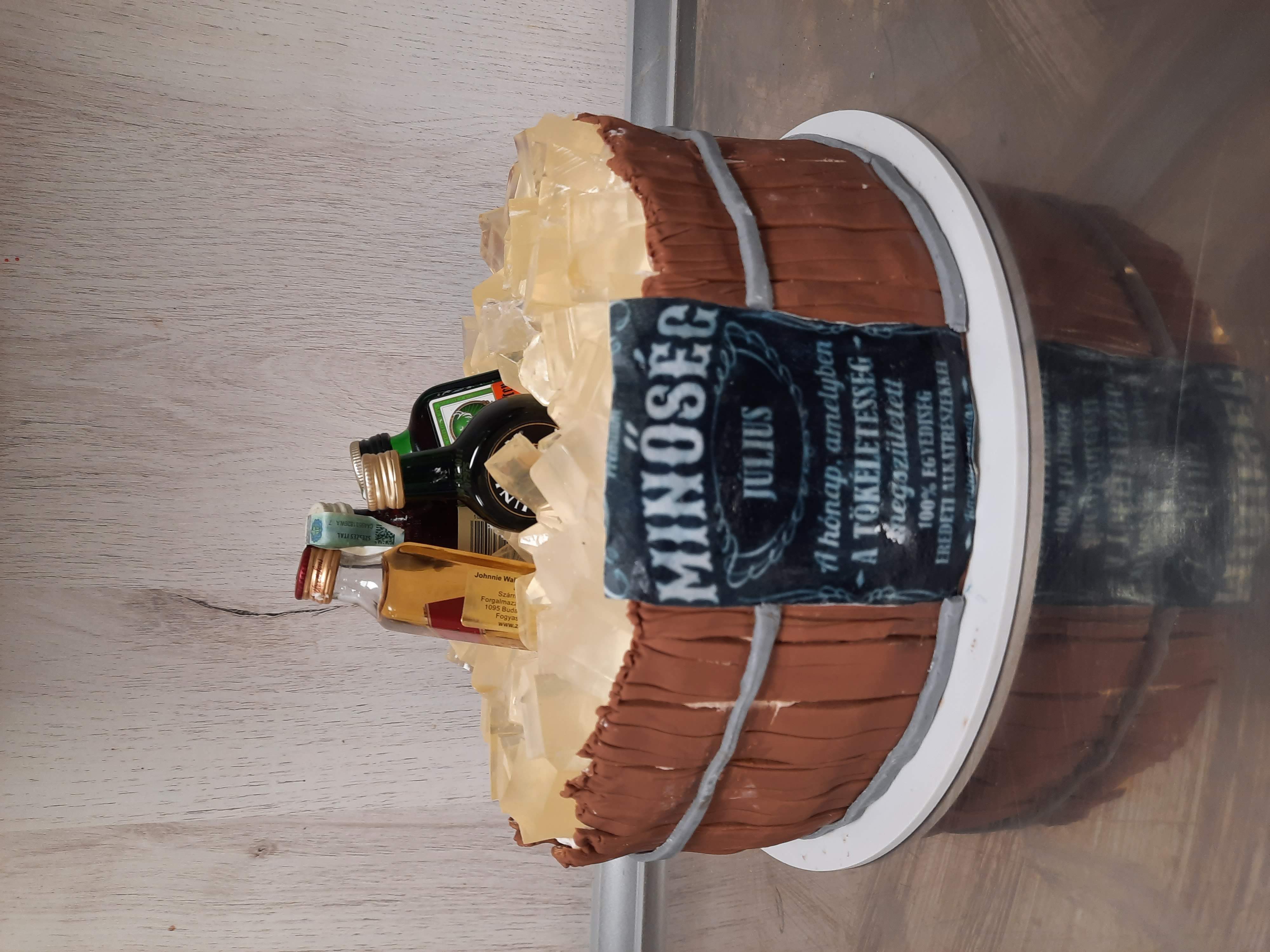 Hordó torta